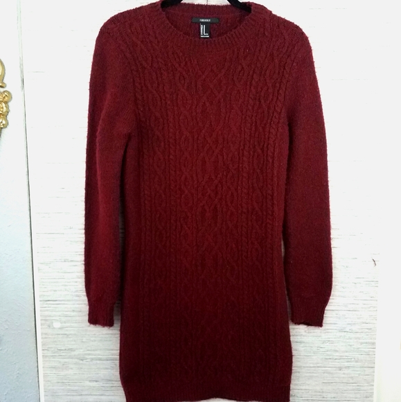 Forever 21 Dresses & Skirts - Forever 21 long sleeve sweater dress